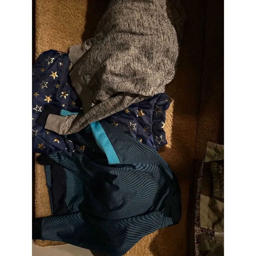 Lot of Different Girl Clothes - Jackets & 1 Vest Size 7/8